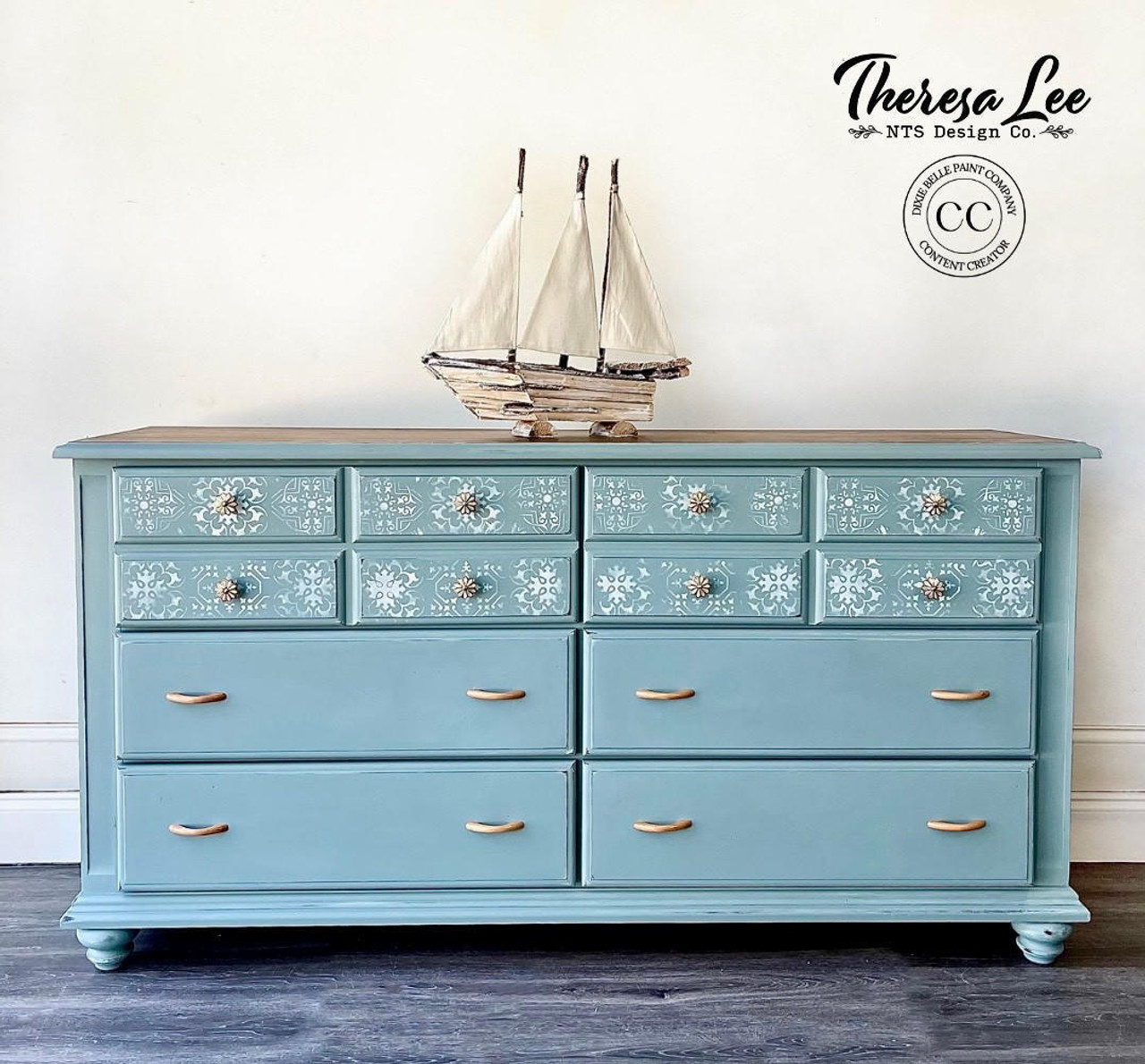 Dixie Belle Paint Company on X: Warm pieces like this sideboard