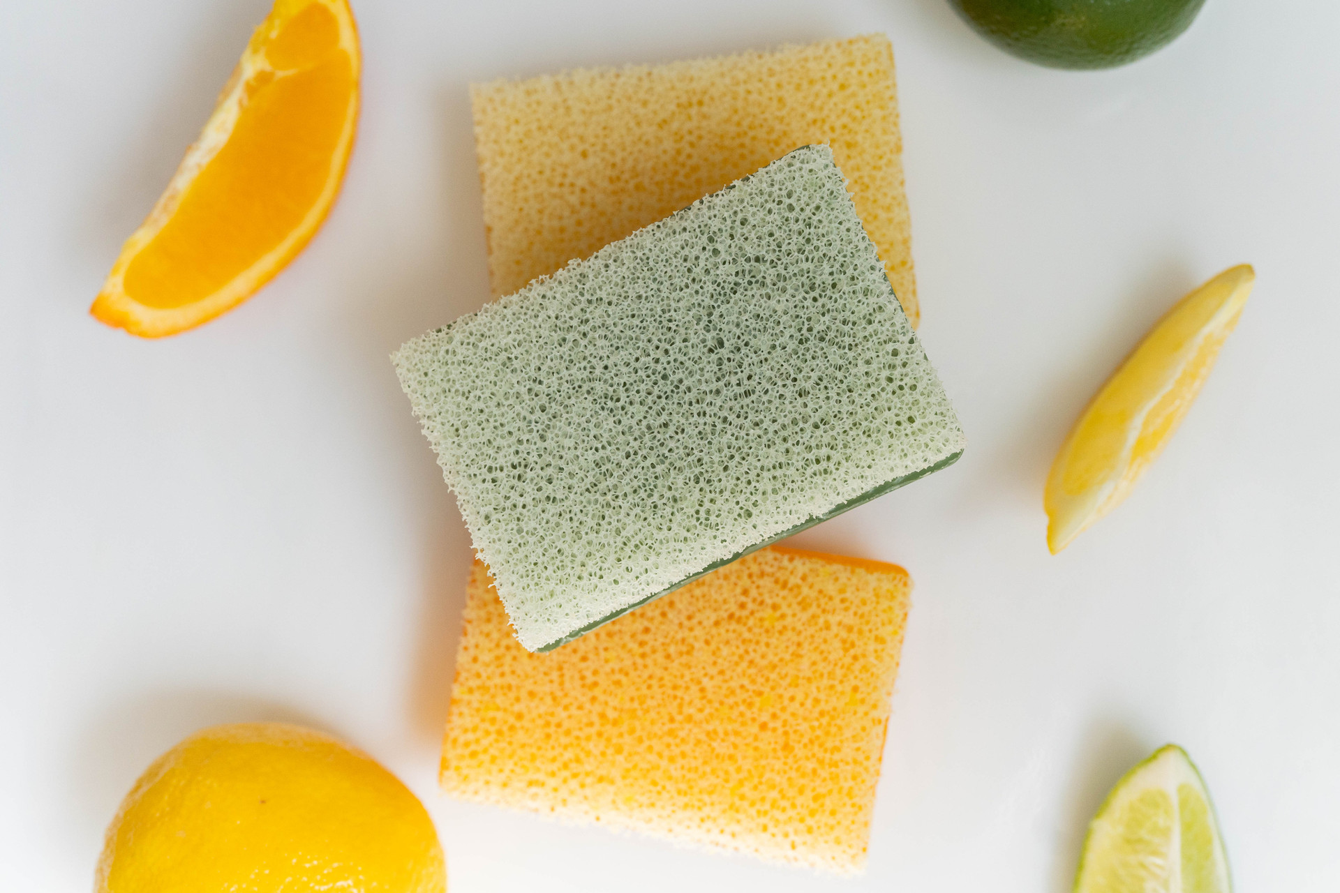 Orange, Lemon Lime, Lemon - Soap Sponge - Scrubby