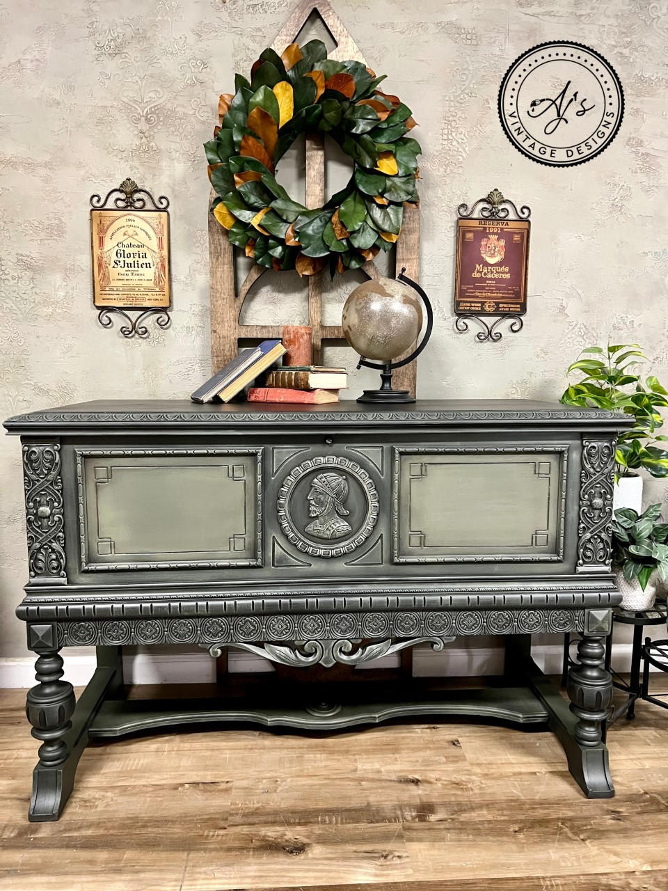 Spanish Moss Chalk Mineral Paint Dixie Belle Paint Company