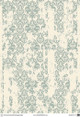 Belles and Whistles Distressed Damask - A1 Rice Decoupage Paper 
