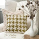 Belles and Whistles Houndstooth - Stencil provides an extra decorative touch to any project!