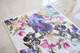 Belles and Whistles Colorful Floral with Black and White - Rice Decoupage Paper 