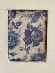 Belles and Whistles Blue Sketched Flowers - Rice Decoupage Paper 