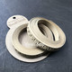 WoodUBend Trim #TR715 (Set of 2) is the perfect mouldable embellishment for any project!  Two rolls of WoodUBend trim sitting on top of a brown piece of paper with WoodUbend WUBTR715 printed at the top; all sitting on a black table.