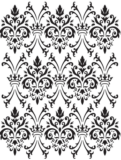Royal Damask - Stencil - Dixie Belle Paint Company