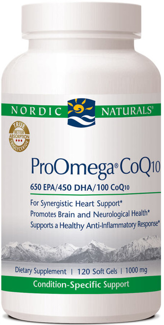 ProOmega-CoQ10, 120 soft gels