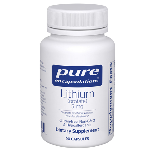 Lithium Orotate 5 mg, 90 caps Lithium Orotate 5 mg, 90 caps