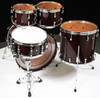 Yamaha Absolute Hybrid Maple 5pc 10/12/16/22/14SD Classic Walnut - Top