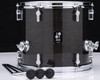 Sonor AQ2 Maple Martini Kit 4pc Shell Pack - Transparent Black Lacquer