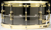 Ludwig 6.5x14 Black Beauty Snare Drum w/Brass Trim