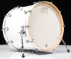 DW Design Series 18x22 Bass Drum Gloss White Lacquer