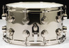 DW Collector's Series 8x14 Nickel over Brass Snare Drum (Nickel Hardware)
