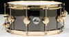 DW Collector's Series 6.5x14 Black Nickel over Brass Snare (Gold)
