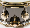 DW Collector's Series 6.5x14 Black Nickel over Brass Snare (Gold)