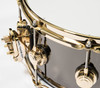 DW Collector's Series 6.5x14 Black Nickel over Brass Snare (Gold)