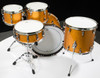 Gretsch Brooklyn Series 5pc Shell Pack - Gold Sparkle Nitron