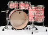 Tama Starclassic Maple 4pc Shell Pack  - Red and White Oyster