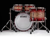 Tama Star Walnut 4pc Shell Pack  - Garnet Japanese Sen Burst