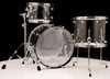 DW Acrylic Design Series Drum 3pc Set - Clear