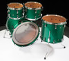 Yamaha Absolute Hybrid Maple 4pc Jade Green Sparkle