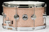 DW Collector's Snare 7x13 - Champagne Sparkle - Chrome Hardware