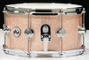 DW Collector's Snare 7x13 - Champagne Sparkle - Chrome Hardware