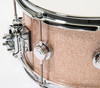 DW Collector's Snare 7x13 - Champagne Sparkle - Chrome Hardware