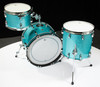 Gretsch Brooklyn Series 3pc  - Turquoise Sparkle Nitron 12/14/20