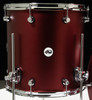 DW Design Series 3pc Drum Set 13/16/22 - Crimson Satin Metallic