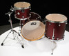DW Design Series 3pc Drum Set 13/16/22 - Crimson Satin Metallic
