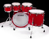 Tama Star Walnut 5pc Solid Candy Red Shell Pack 8/10/12/16/22