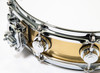 DW Collector's Knurled Brass 4x14 Snare Drum