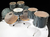 DW Design Series Double Bass 7pc Shell Pack - Steel Grey