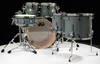 DW Design Series 6pc Drum Set 10/12/14/16/22/14SD - Steel Grey