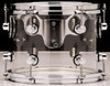 DW Acrylic Design Series Drum 9" x 12" Tom - Clear