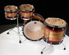 Tama Starclassic Maple 4pc Shell Pack  - Ruby Pacific Walnut Burst