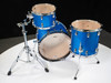 Ludwig Classic Maple Downbeat 3pc Shell Pack Vintage Blue Sparkle