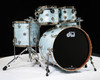 DW Collector's Cherry/Mahogany 5pc Shell Pack - Pale Blue Oyster