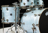 DW Collector's Cherry/Mahogany 5pc Shell Pack - Pale Blue Oyster