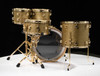 DW Collector's 5pc Maple/Spruce Shell Pack - Gold Glass w/Gold HW