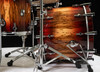 Sonor SQ2 7pc Maple Shell Pack - African Marble with Red Candy Burst