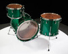Yamaha Absolute Hybrid Maple Jade Green Sparkle- 12x8, 16x15, 22x18