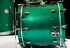 Yamaha Absolute Hybrid Maple Jade Green Sparkle- 12x8, 16x15, 22x18
