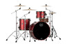 Mapex Saturn Evolution Hybrid Powerhouse 3pc Rock Kit - Tuscan Red