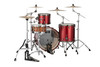 Mapex Saturn Evolution Hybrid Powerhouse 3pc Rock Kit - Tuscan Red