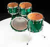 Yamaha Absolute Hybrid Maple 4pc  Jade Green Sparkle w/20" Bass