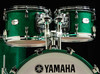 Yamaha Absolute Hybrid Maple 4pc  Jade Green Sparkle w/20" Bass