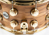 DW Collector's 8x14 Snare - Hard Satin over Olive Ash Burl  w/Gold HW