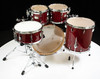 Canopus Yaiba II Birch 5pc Groove Kit - Dark Red Sparkle