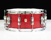 Ludwig Classic Maple 6.5x14 Snare Drum - Red Sparkle